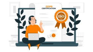 GDPR Certified Platform and ISO 27001 Certificate